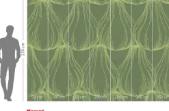 Komar Fototapete »Vlies Fototapete - Pear Drops - Größe 350 x 250 cm« Motiv | bedruckt glatt