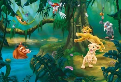 Komar Fototapete »Vlies Fototapete - Simba and Friends - Größe 368 x 248 cm« Motiv | bedruckt glatt