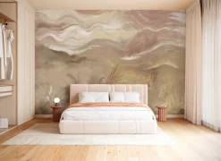 Komar Fototapete »Vlies Fototapete - Sunset Spray - Größe 350 x 250 cm« Motiv | bedruckt glatt