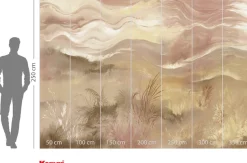 Komar Fototapete »Vlies Fototapete - Sunset Spray - Größe 350 x 250 cm« Motiv | bedruckt glatt