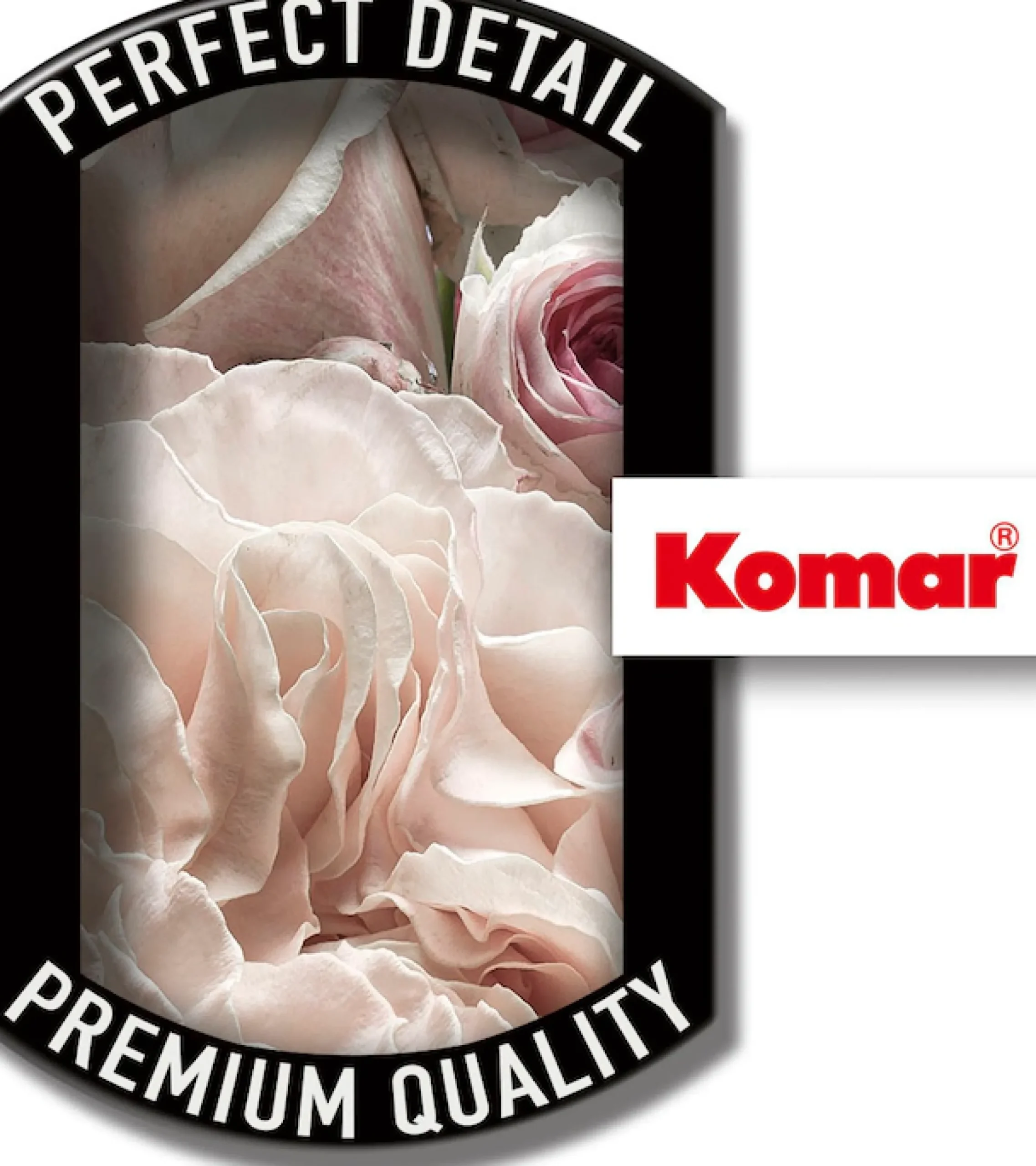 Komar Fototapete »Vlies Fototapete - Englische Rosen - Größe 100 x 280 cm« Motiv | bedruckt glatt
