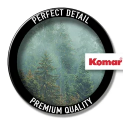 Komar Fototapete »Vlies Fototapete - Foggy Firs - Größe 400 x 250 cm« Motiv | bedruckt glatt
