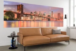 Komar Fototapete »Vlies Fototapete - Brooklyn Nights - Größe 368 x 124 cm« Motiv | bedruckt glatt