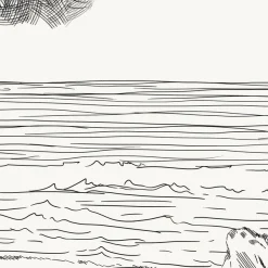 Komar Fototapete »Vlies Fototapete - Shoreline - Größe 300 x 250 cm« Motiv | bedruckt glatt