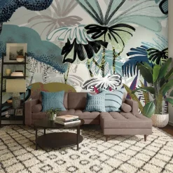Komar Fototapete »Vlies Fototapete - Jolly Jungle - Größe 350 x 250 cm« Motiv | bedruckt glatt
