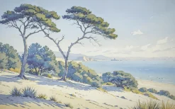 Komar Fototapete »Vlies Fototapete - Sandy Coast - Größe 400 x 250 cm« Motiv | bedruckt glatt