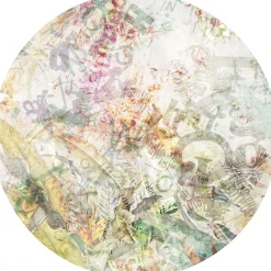 Komar Fototapete »Vlies selbstklebend - Round Stories - Größe 125 x 125 cm« bedruckt glatt Wohnzimmer, Schlafzimmer