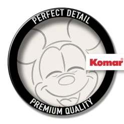Komar Fototapete »Vlies selbstklebend - Mickey Mouse Joke - Größe 125 x 125 cm« bedruckt glatt Kinderzimmer