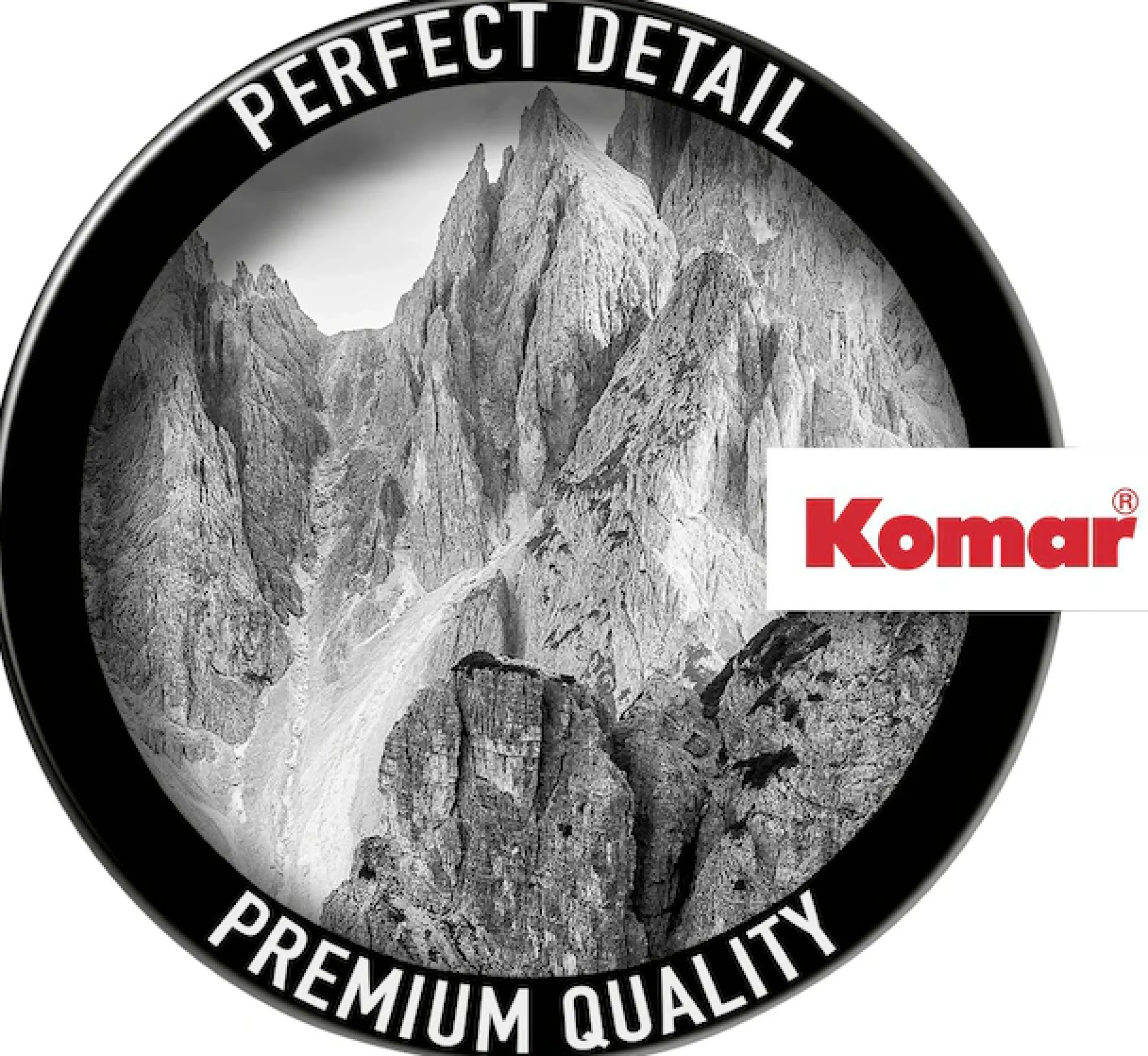 Komar Fototapete »Vlies selbstklebend - Torres - Größe 125 x 125 cm« bedruckt glatt Wohnzimmer, Schlafzimmer