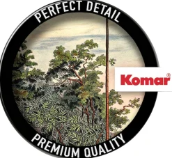 Komar Fototapete »Vlies selbstklebend - Vintage Landscape - Größe 125 x 125 cm« bedruckt glatt Wohnzimmer, Schlafzimmer