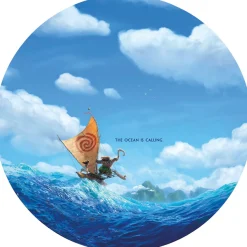 Komar Fototapete »Vlies selbstklebend - Moana Ocean is Calling - Größe 125 x 125 cm« bedruckt glatt Kinderzimmer