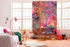 Komar Fototapete »Wild Garden - Größe 184 x 254 cm« bedruckt glatt Wohnzimmer, Schlafzimmer