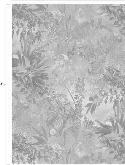 Komar Fototapete »Wild Garden - Größe 184 x 254 cm« bedruckt glatt Wohnzimmer, Schlafzimmer