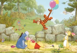 Komar Fototapete »Winnie the Pooh Ballooning - Größe 368 x 254 cm« bedruckt glatt Kinderzimmer