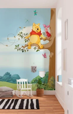 Komar Fototapete »Winnie the Pooh Tree - Größe 184 x 254 cm« bedruckt glatt Kinderzimmer