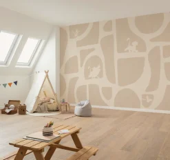 Komar Kindertapete »Disney The Lion King Animals and Shapes« bedruckt glatt