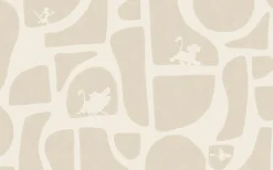 Komar Kindertapete »Disney The Lion King Animals and Shapes« bedruckt glatt