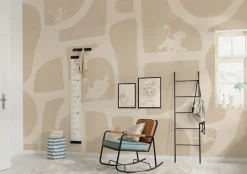 Komar Kindertapete »Disney The Lion King Animals and Shapes« bedruckt glatt