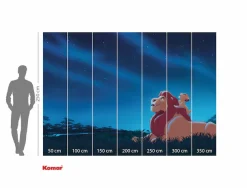 Komar Kindertapete »Disney The Lion King Stargazing« bedruckt glatt