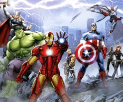 Komar Kindertapete »Marvel Avengers Ultimate Warriors« bedruckt glatt