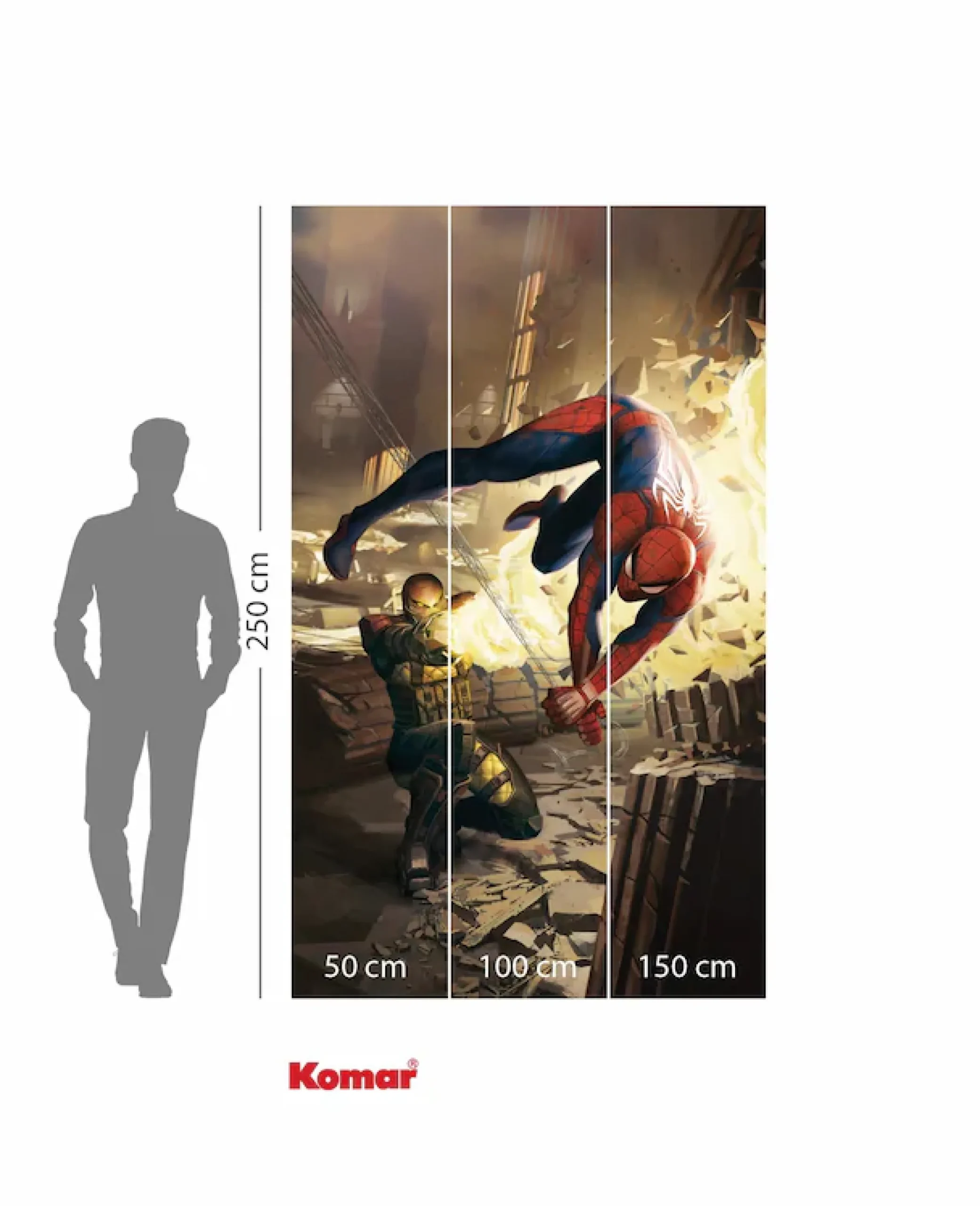 Komar Kindertapete »Marvel Spider-Man Dodge« bedruckt glatt
