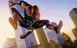 Komar Kindertapete »Marvel Spider-Man Huge Jump« bedruckt glatt