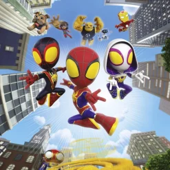 Komar Kindertapete »Marvel Spidey and His Amazing Friends Web Spinners« bedruckt glatt