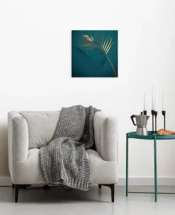 Komar Leinwandbild »Casino Nights - Größe 30 x 30 cm« Natur 1 Stk. tlg. Keilrahmenbild mi Echtholzrahmen