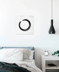 Komar Leinwandbild »Circular - Größe 40 x 40 cm« Natur 1 Stk. tlg. Keilrahmenbild mi Echtholzrahmen