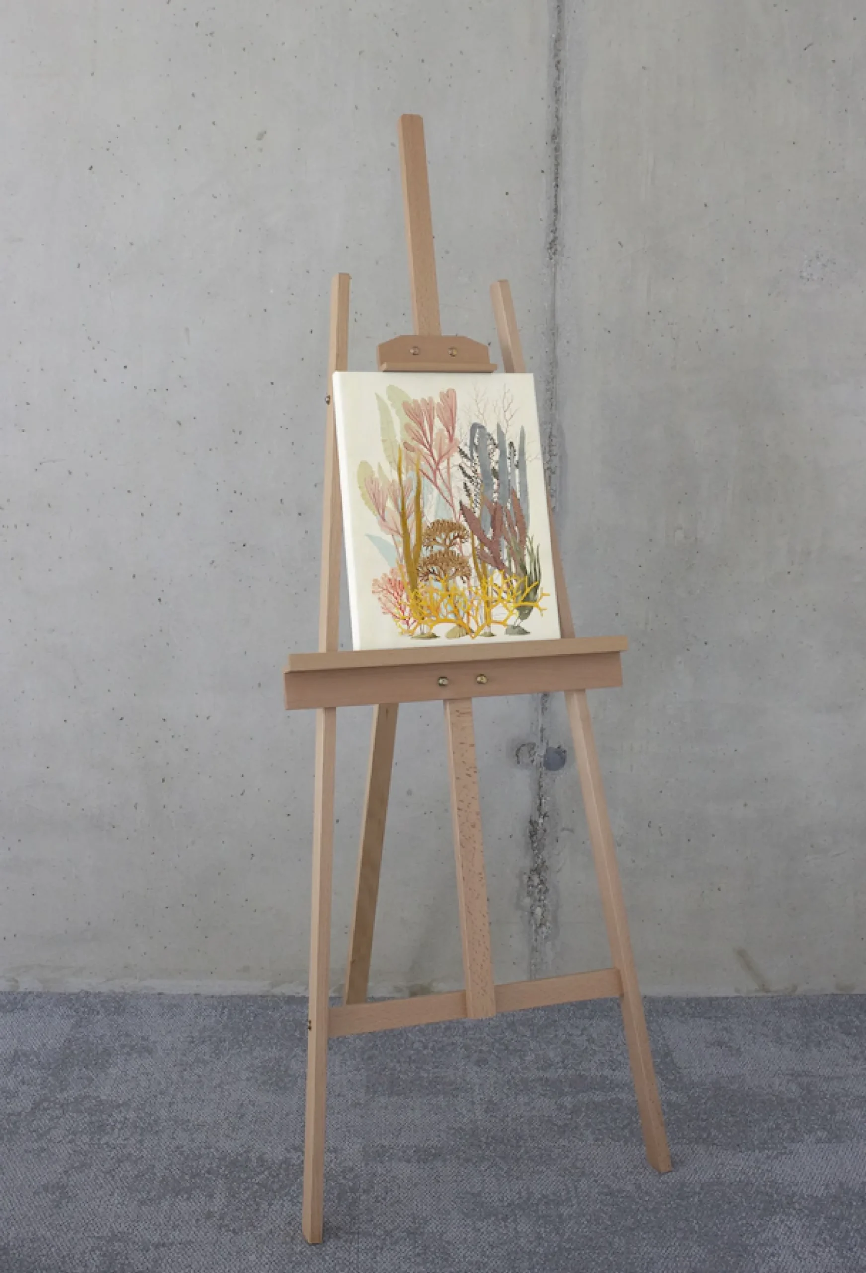 Komar Leinwandbild »Coral Aqua - Größe 30 x 40 cm« Natur 1 Stk. tlg. Keilrahmenbild mi Echtholzrahmen
