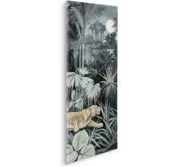 Komar Leinwandbild »Creeping Tiger - Größe 40 x 90 cm« Natur 1 Stk. tlg. Keilrahmenbild mi Echtholzrahmen