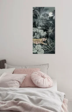 Komar Leinwandbild »Creeping Tiger - Größe 40 x 90 cm« Natur 1 Stk. tlg. Keilrahmenbild mi Echtholzrahmen