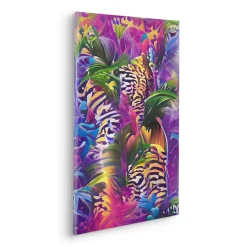 Komar Leinwandbild »Disco Fever - Größe 40 x 60 cm« Natur 1 Stk. tlg. Keilrahmenbild mi Echtholzrahmen