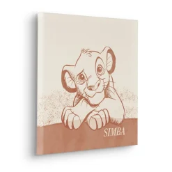 Komar Leinwandbild »Disney The Lion King It´s Simba« Disney 1 Stk. tlg. 40 x 40 cm (Breite x Höhe) - Kinderzimmer, Dekoration
