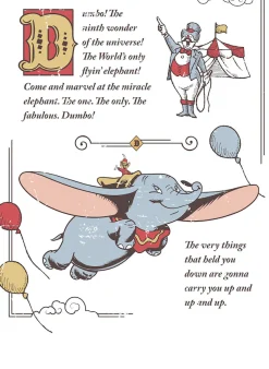 Komar Leinwandbild »Dumbo the Flying Elephant - Größe 40 x 60 cm« Disney 40 x 60 cm (Breite x Höhe), 1 Stk. tlg. Keilrahmenbild mit Echtholzrahmen, Kinderzimmer