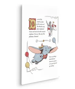 Komar Leinwandbild »Dumbo the Flying Elephant - Größe 40 x 60 cm« Disney 40 x 60 cm (Breite x Höhe), 1 Stk. tlg. Keilrahmenbild mit Echtholzrahmen, Kinderzimmer