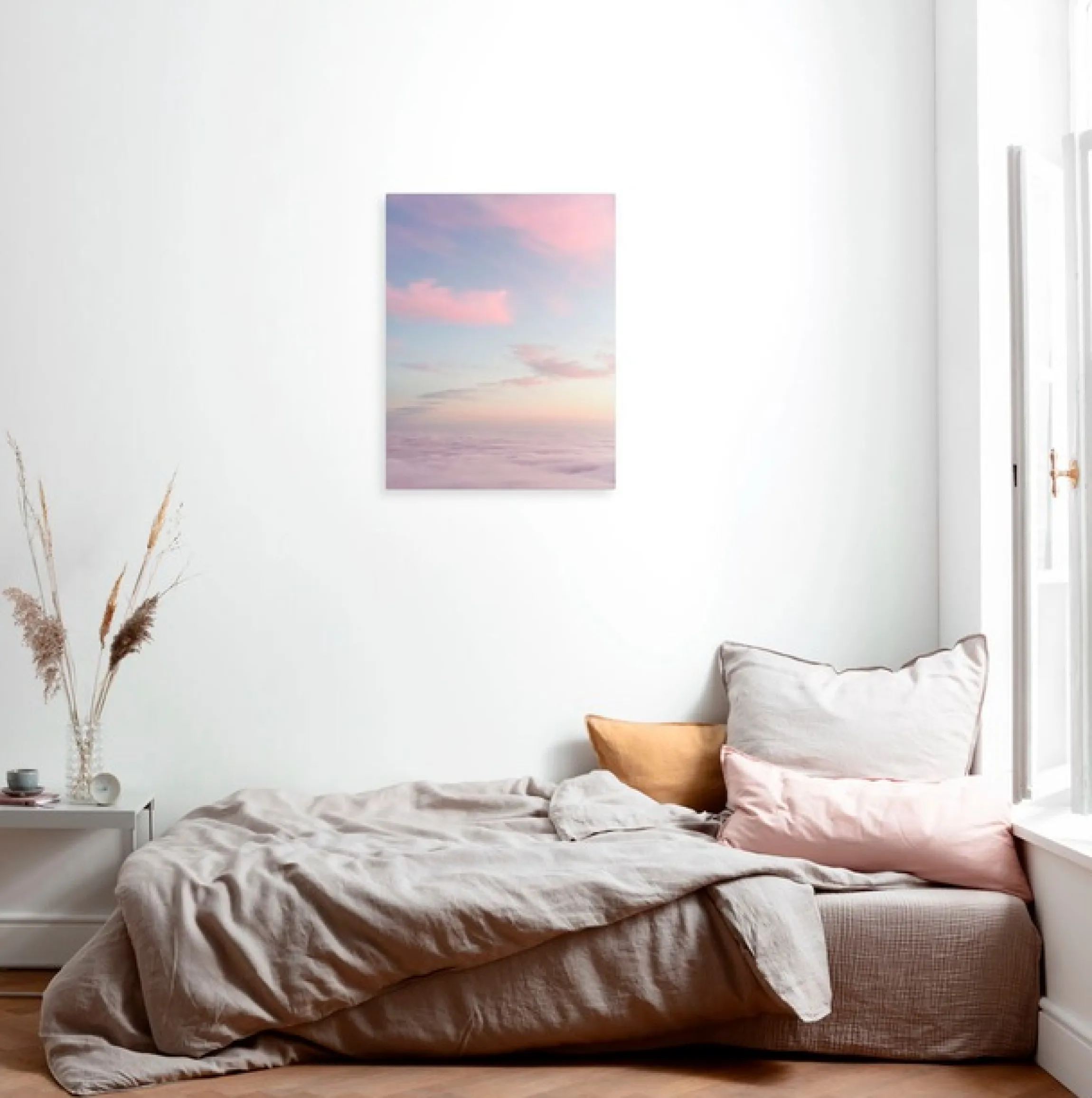 Komar Leinwandbild »Endless Rose - Größe 30 x 40 cm« Natur 1 Stk. tlg. Keilrahmenbild mi Echtholzrahmen