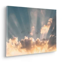 Komar Leinwandbild »Enlightenment - Größe 60 x 40 cm« Baum | Berge | Blumen | Blätter | Foto | Jahreszeiten | Landschaft | Meer