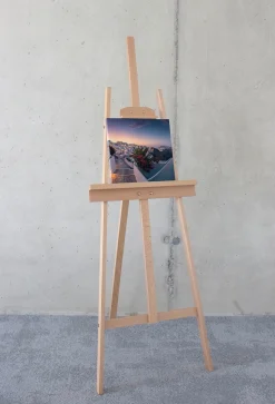Komar Leinwandbild »Fira to Oia - Größe 30 x 30 cm« Baum | Berge | Blumen | Blätter | Foto | Jahreszeiten | Landschaft | Meer