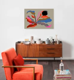 Komar Leinwandbild »Flirt - Größe 60 x 90 cm« Natur 1 Stk. tlg. Keilrahmenbild mi Echtholzrahmen