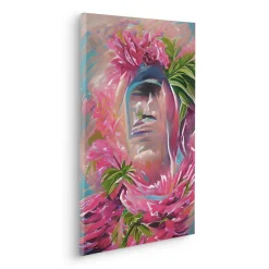 Komar Leinwandbild »Hawaiana - Größe 40 x 60 cm« Natur 1 Stk. tlg. Keilrahmenbild mi Echtholzrahmen