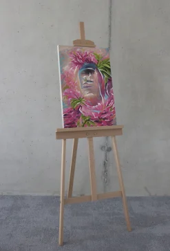 Komar Leinwandbild »Hawaiana - Größe 40 x 60 cm« Natur 1 Stk. tlg. Keilrahmenbild mi Echtholzrahmen