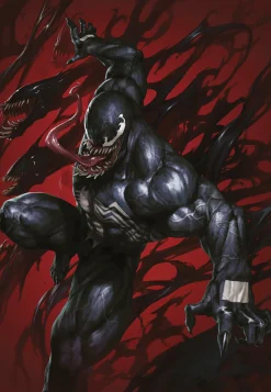 Komar Leinwandbild »Marvel Venom Symbiont Red« Disney 1 Stk. tlg. 40 x 60 cm (Breite x Höhe) - Kinderzimmer, Dekoration