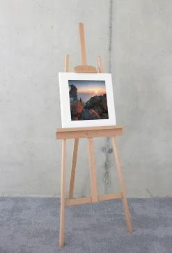 Komar Leinwandbild »Northern Light - Größe 40 x 30 cm« Baum | Berge | Blumen | Blätter | Foto | Jahreszeiten | Landschaft | Meer