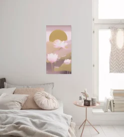 Komar Leinwandbild »Ombré Rosé - Größe 30 x 60 cm« Natur 1 Stk. tlg. Keilrahmenbild mi Echtholzrahmen