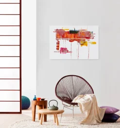 Komar Leinwandbild »Ruby Red - Größe 60 x 90 cm« Natur 1 Stk. tlg. Keilrahmenbild mi Echtholzrahmen