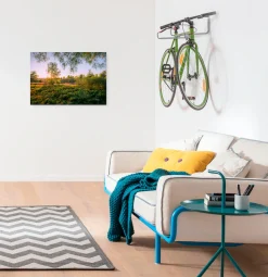 Komar Leinwandbild »Sommerabend - Größe 60 x 40 cm« Baum | Berge | Blumen | Blätter | Foto | Jahreszeiten | Landschaft | Meer
