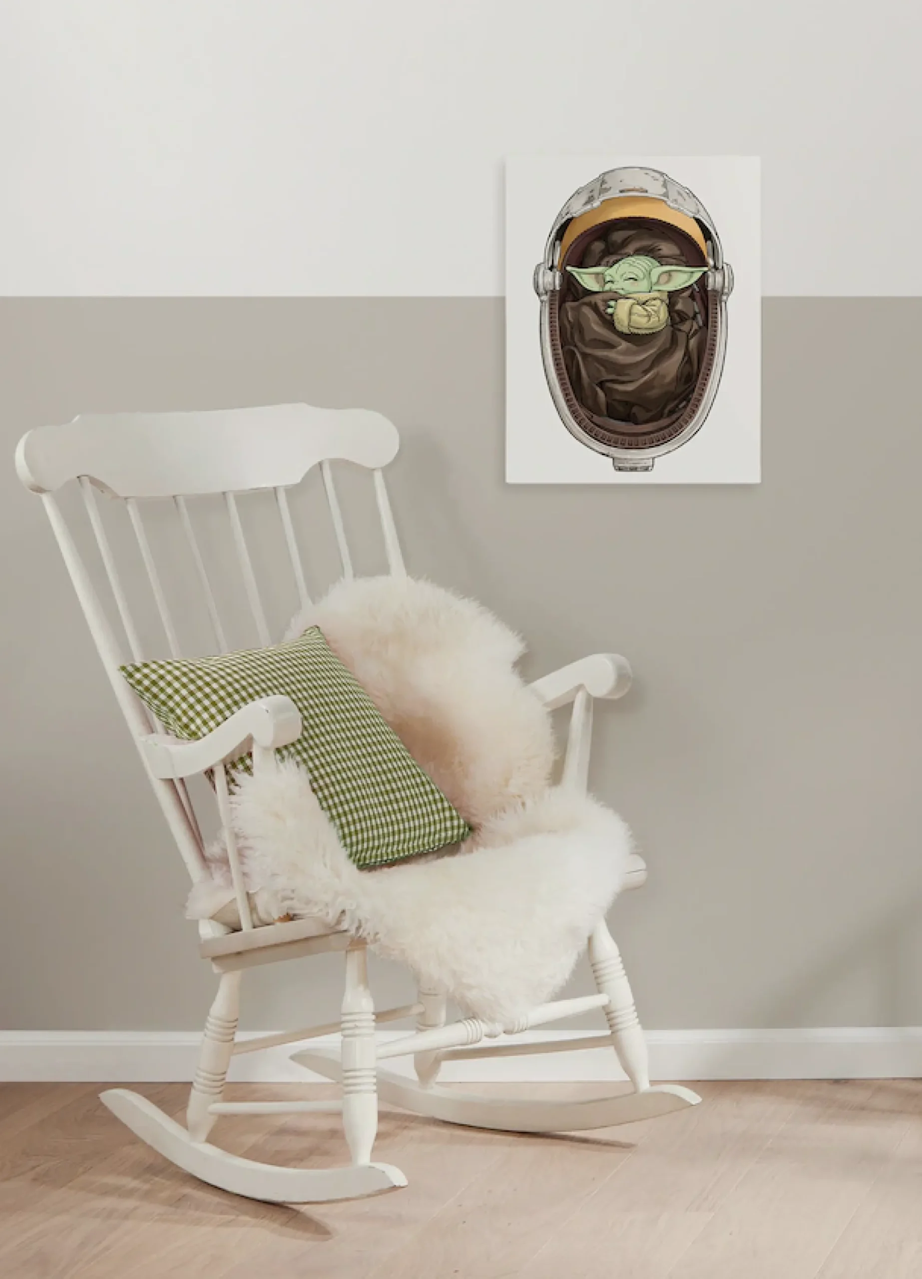 Komar Leinwandbild »Star Wars The Mandalorian Grogu Sleeping« Disney 1 Stk. tlg. 30 x 40 cm (Breite x Höhe) - Kinderzimmer, Dekoration
