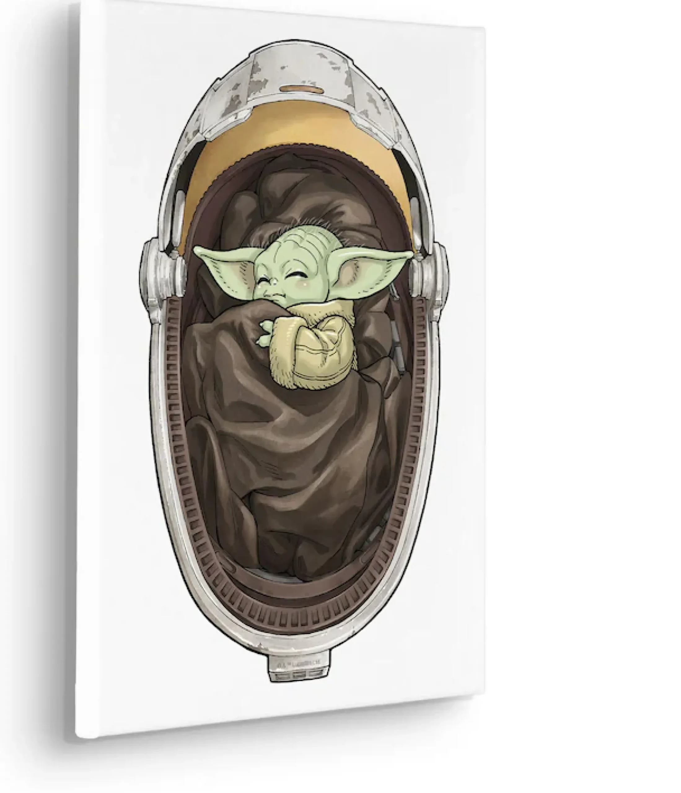 Komar Leinwandbild »Star Wars The Mandalorian Grogu Sleeping« Disney 1 Stk. tlg. 30 x 40 cm (Breite x Höhe) - Kinderzimmer, Dekoration