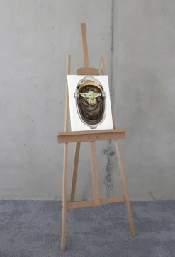 Komar Leinwandbild »Star Wars The Mandalorian Grogu Sleeping« Disney 1 Stk. tlg. 30 x 40 cm (Breite x Höhe) - Kinderzimmer, Dekoration